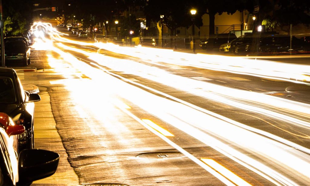 High speed motors on road