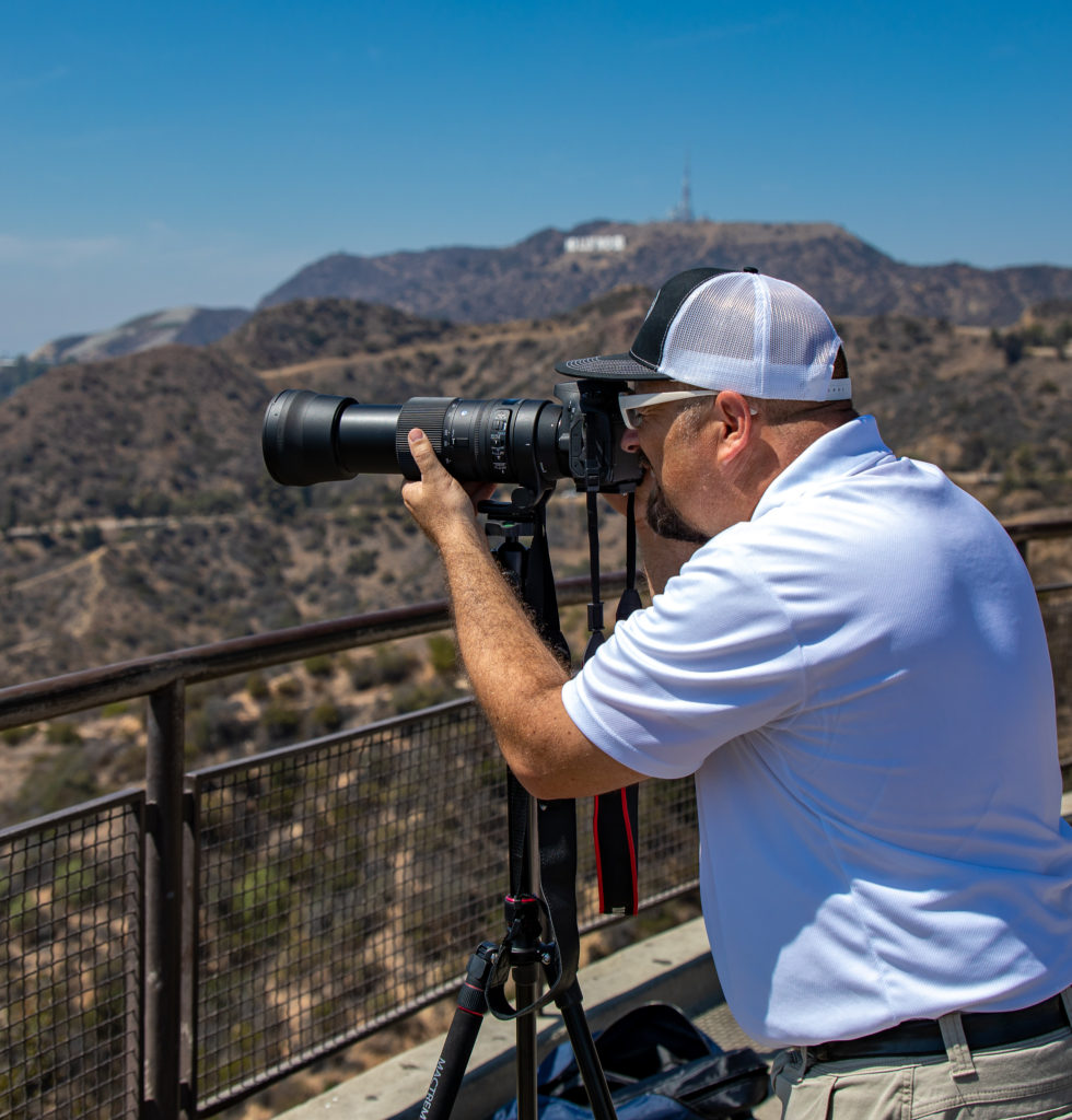 Ira at Hollywood Sign