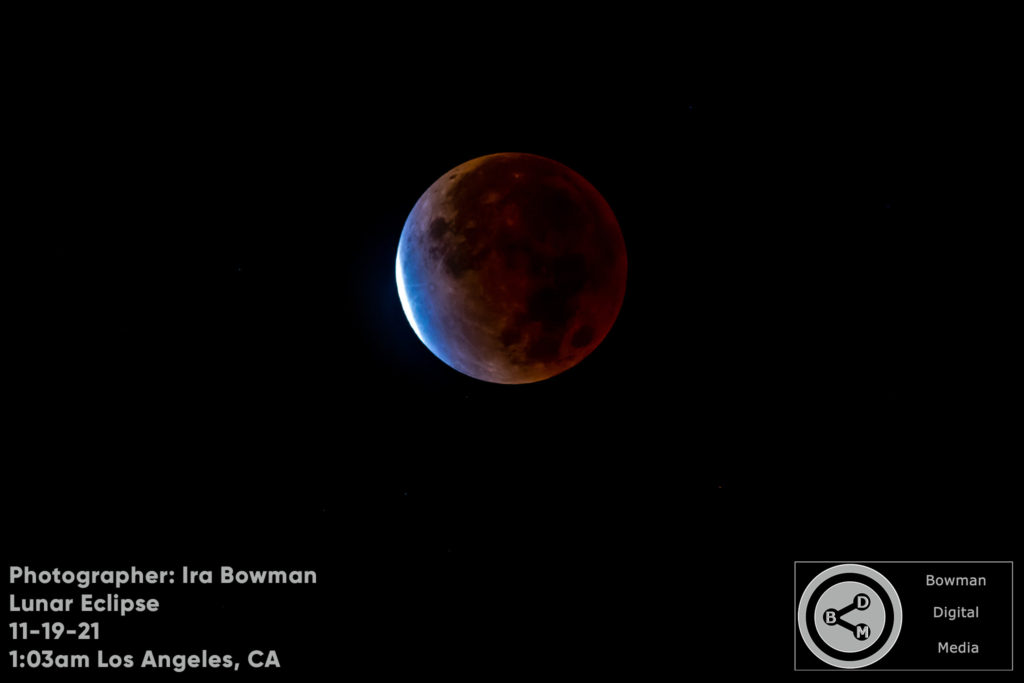 Lunar Eclipse 11 9 21 BDM