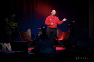 Ira Bowman speaking in Tedx Event