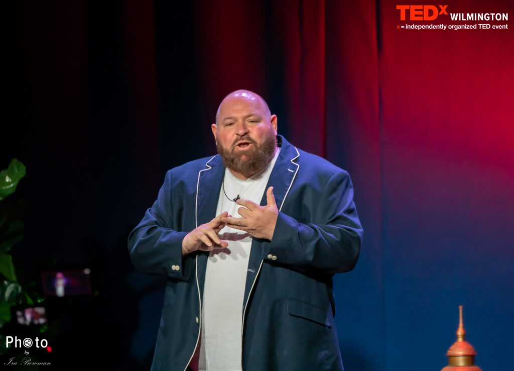 Speaker at TEDx Wilmington on 4 29 2023