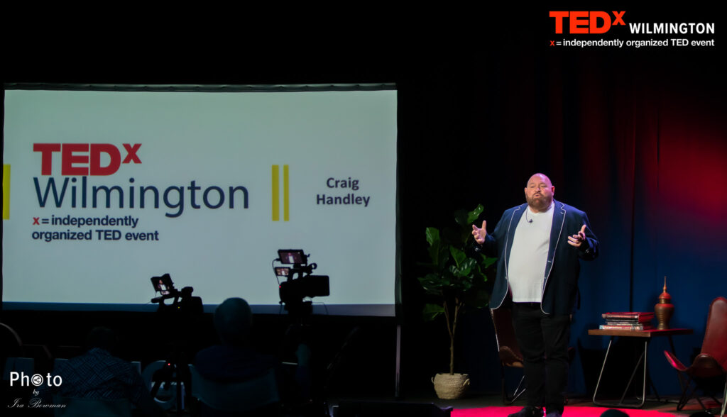 Speaker at TEDx Wilmington on 4 29 2023