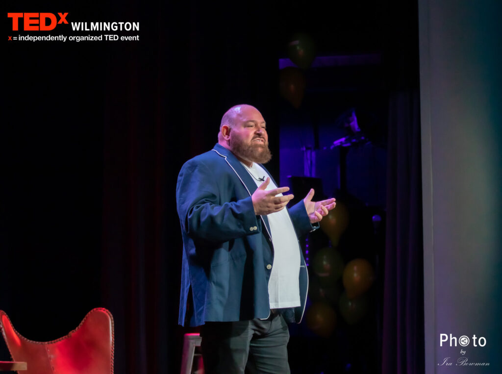 Speaker at TEDx Wilmington on 4 29 2023