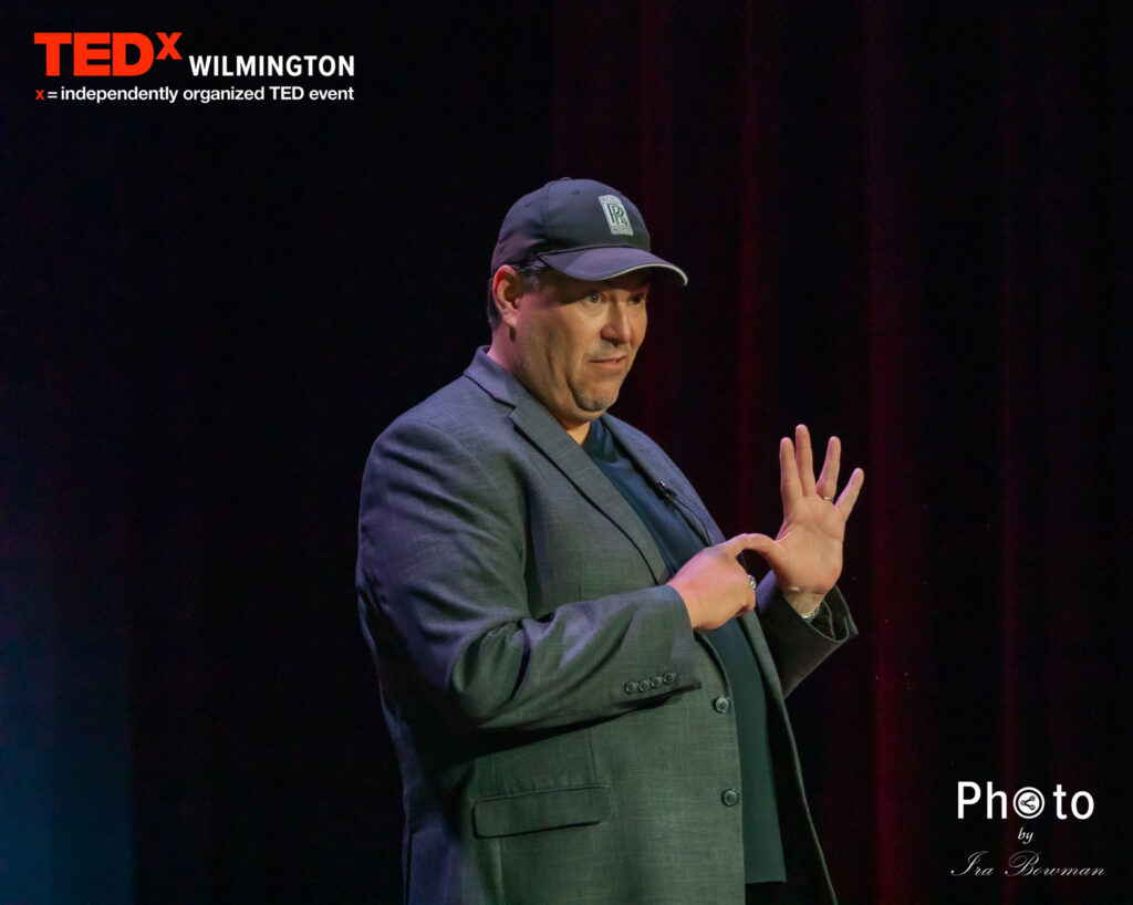 Speaker at TEDx Wilmington on 4 29 2023