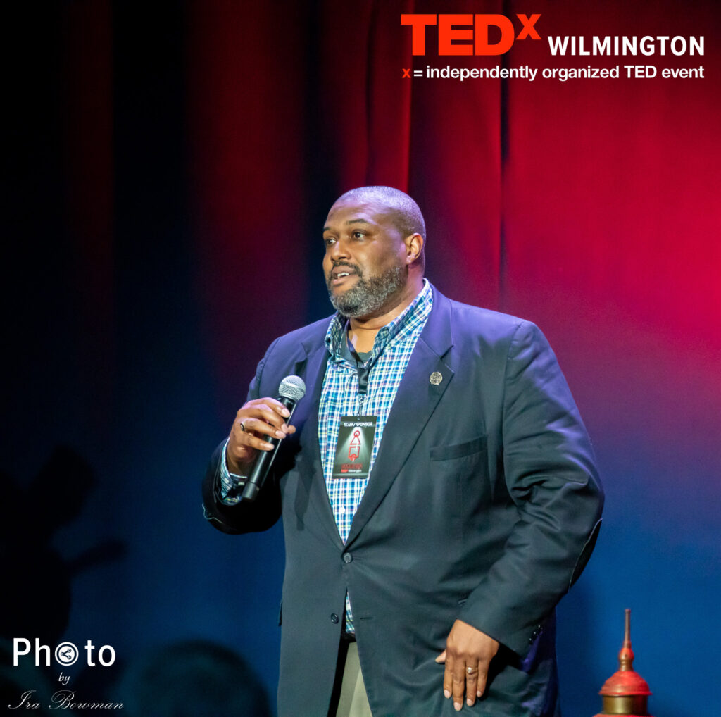 Speaker at TEDx Wilmington on 4 29 2023