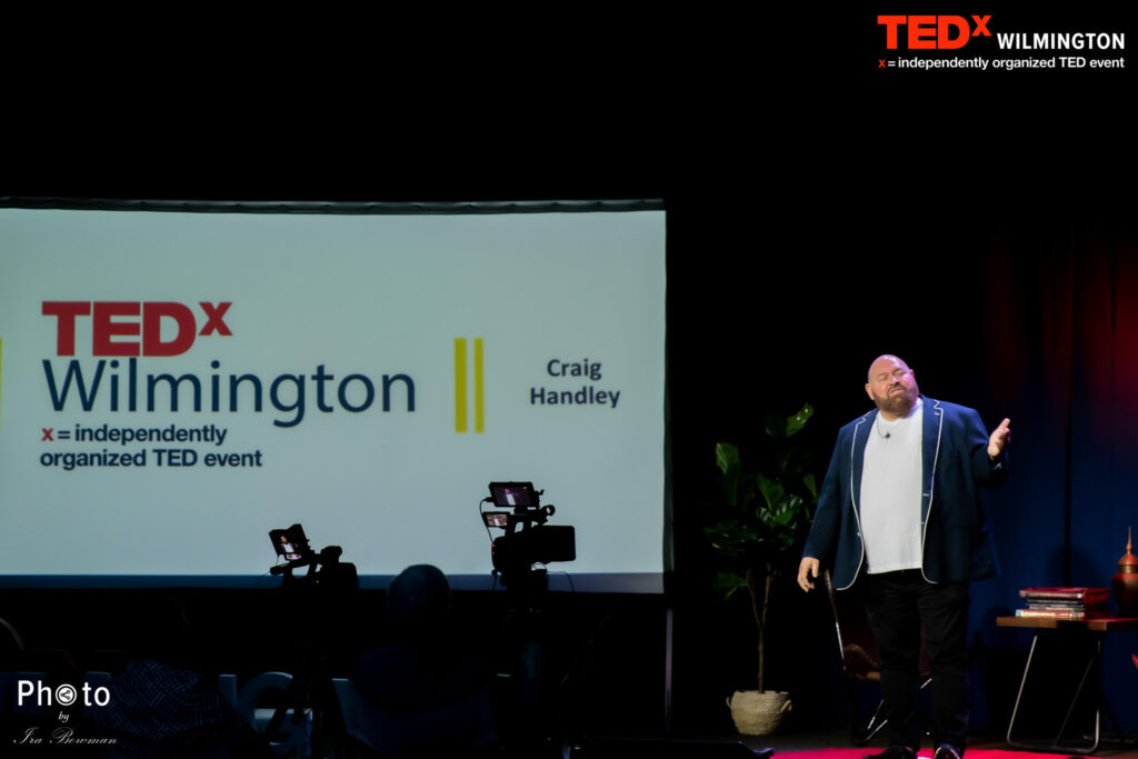 Speaker at TEDx Wilmington on 4 29 2023