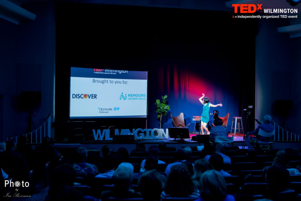 Speaker at TEDx Wilmington on 4 29 2023