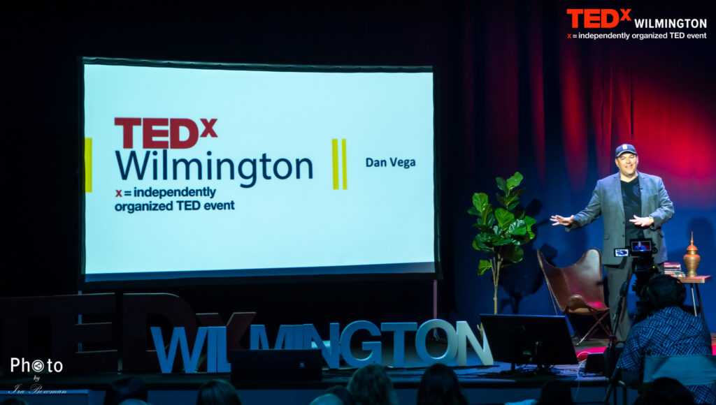 Speaker at TEDx Wilmington on 4 29 2023