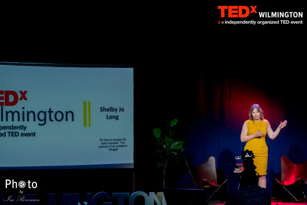 Speaker at TEDx Wilmington on 4 29 2023