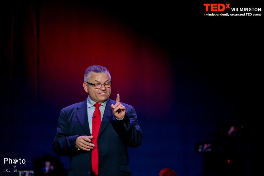 Speaker at TEDx Wilmington on 4 29 2023