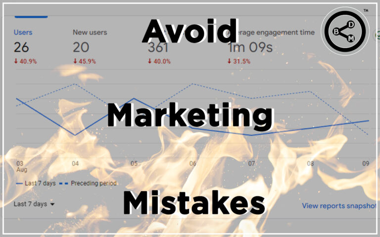 Avoid Marketing Mistakes