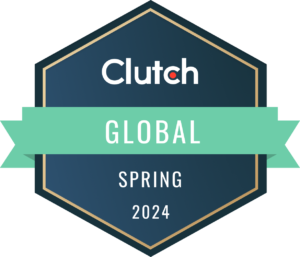 Clutch 2024 Global Award Badge