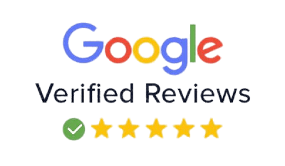 Verified Google 5 star review
