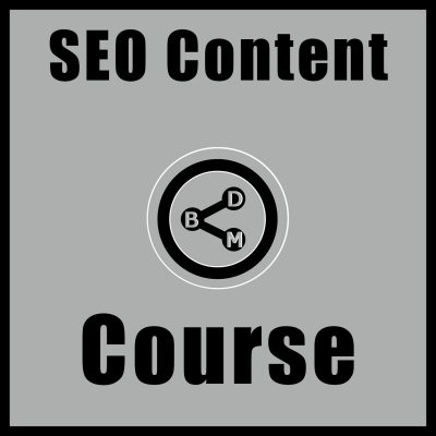 SEO Content Course